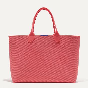 Women's Rothy's The Lightweight Mega Tote Bags Pink | MAUHR67024