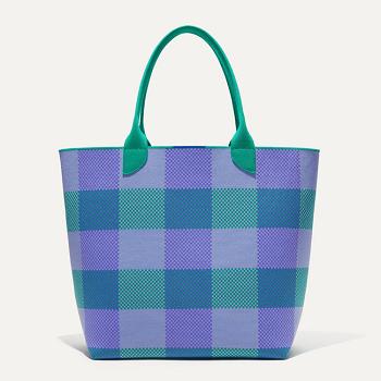 Women's Rothy's The Lightweight Tote Bags Green | AUCVG43035