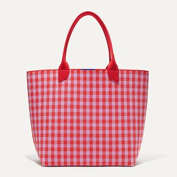 Women's Rothy's The Lightweight Tote Bags Red | EAUVG26666