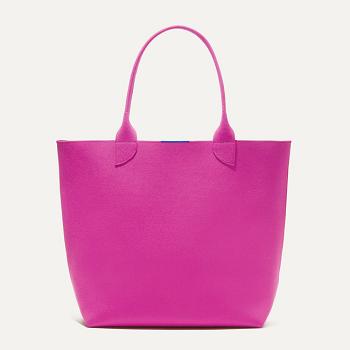 Women's Rothy's The Lightweight Tote Bags Pink | YAUVQ89326