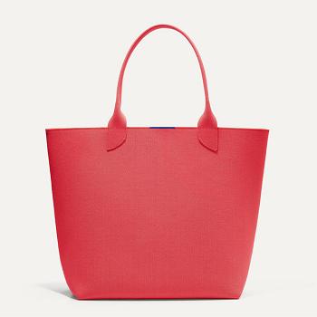 Women's Rothy's The Lightweight Tote Bags Red | ZAUNQ17553