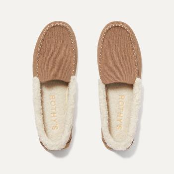 Women's Rothy's The Slipper Slippers Brown | XAUGW84182