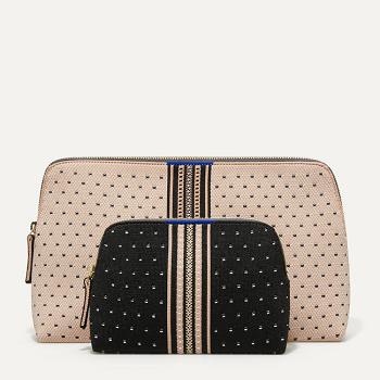 Women's Rothy's The Vanity Set Wallets Stripes | AUXBR97091