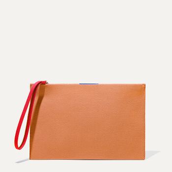Women's Rothy's The Wristlet Wallets Brown | DAUKV71403